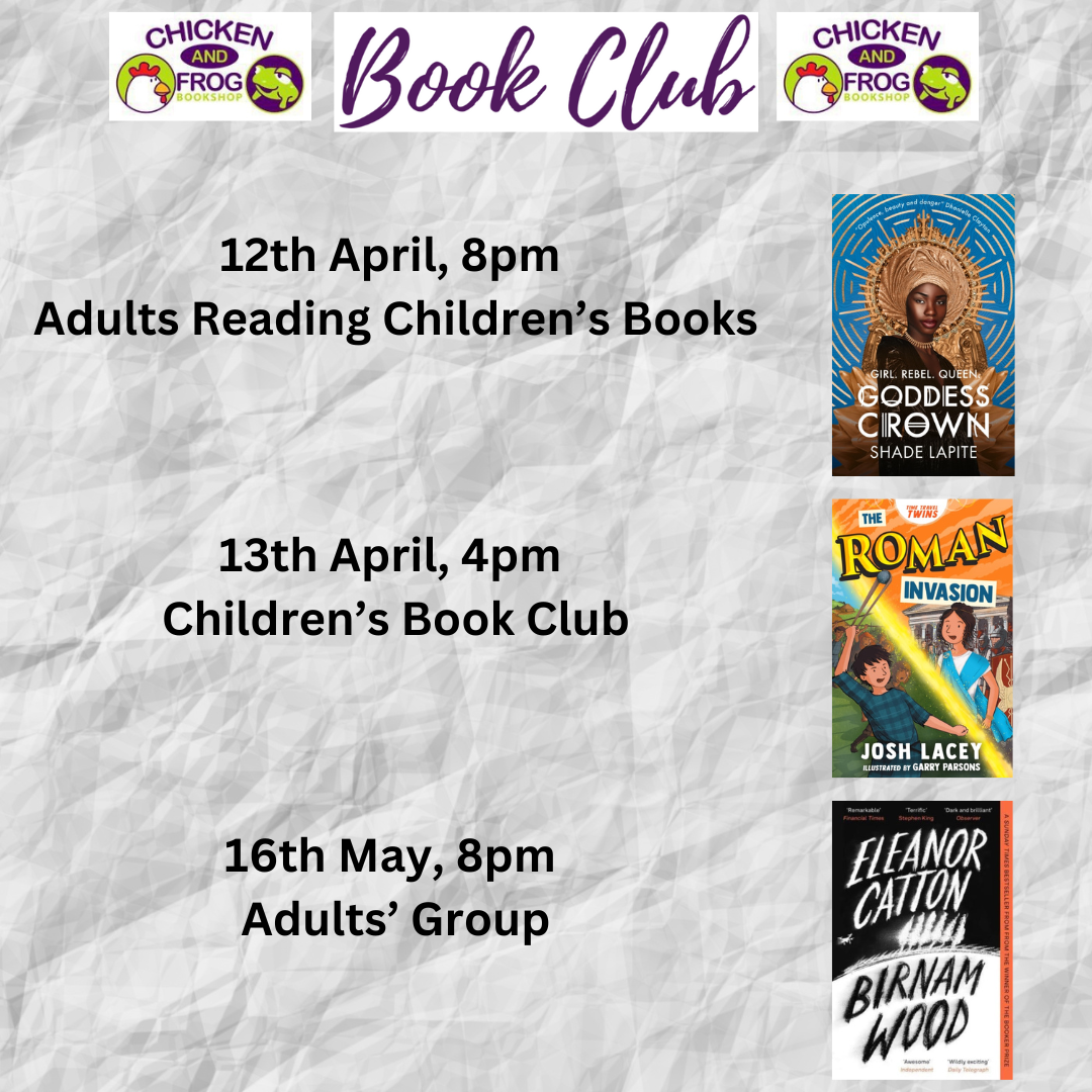 12th August, 8pm Adults who love children's books 13th August, 4pm Children's