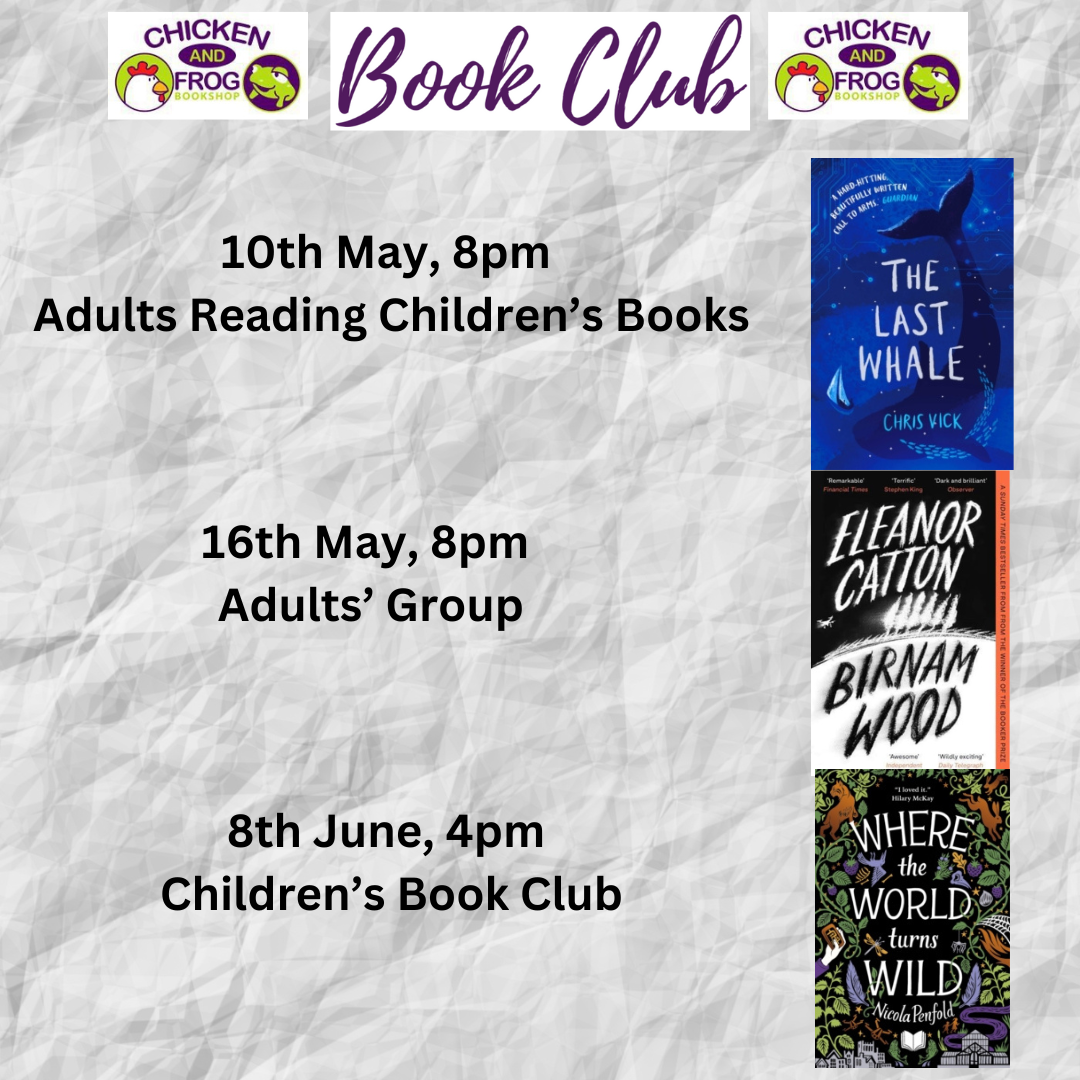 12th August, 8pm Adults who love children's books 13th August, 4pm Children's